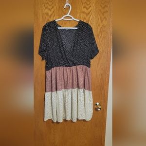 Multicolor Dot Dress